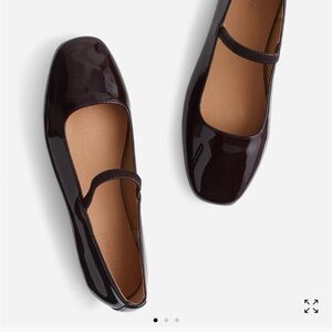 Madewell Women's Greta Ballet Flats Dark Plum